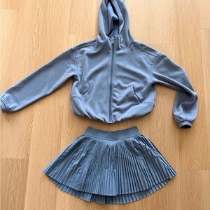 lululemon athletica Blue Mini Skirt